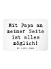 Mr. & Mrs. Panda Magnet Spruch Papa Möglichmacher mit Spruch in Weiß