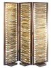 kobolo Paravent BAMBO3 in Braun