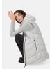 Camel Active Weste mit abnehmbarer Kapuze in Silber