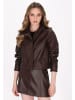 DreiMaster Vintage Women Jacket in coffee brown