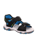 superfit Sandale MIKE 3.0 in Schwarz/Gelb
