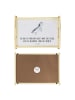 Mr. & Mrs. Panda Holz Tablett Axolotl Schwimmen mit Spruch in Grau Pastell