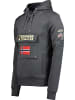 Geographical Norway Hoodie "Gymclass Db Men 100" in Grau