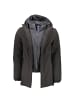 Yes Zee Schwarz Polyester Jacken & Mantel