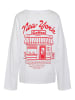 Noisy may Langarmshirt in Bright White