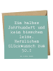 Mr. & Mrs. Panda Deluxe Karte Spruch 50. Geburtstag mit Spruch in Meeresbrise
