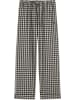 Marc O'Polo Pyjamahose Mix N Match Flannel in dark navy check