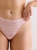 Erlich Textil  Erlich Textil Spitzen String DREAMY LACE TANGA in magnolie