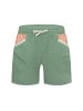 Trollkids Trekking shorts "Senja" in Blattgrün/Salbeigrün