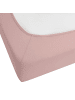 Beliani Bettlaken HOFUF in Rosa - (W) 90 x (H) 25 x (L) 200 cm