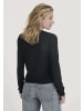 Hessnatur Strick Jacke in schwarz