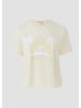 QS T-Shirt in 08D0_beige