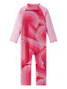 Reima UV-Overall Badeoverall " Polskii " in Soft Coral Red