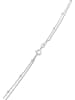 Elli Halskette 925 Sterling Silber Kugel, Plättchen in Silber