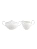 Villeroy & Boch 2er Set Milch- und Zucker-Set Anmut Platinum No.1 in weiß