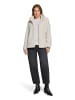BETTY & CO Plüschjacke mit Stehkragen in cream