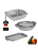 bremermann 3tlg-Set Grillkörbe