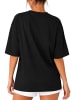 Reichstadt Damen Oversized Oversized T-Shirt in Black