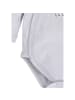 Nini Langarmbody Giraffe in grau