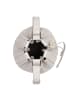 DuDu Filicudi Beuteltasche Leder 19 cm pearl grey