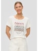 s.Oliver T-Shirt in 02D1_creme