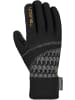 Reusch Fingerhandschuhe Re:Knit Victoria R-TEX XT in black / gold