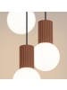 Nice Lamps Pendelleuchte ORBITAL 3 cream H 125 cm