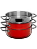 WMF Topf Set Töpfe FT Compact in Rot