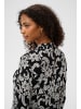 Kaffe Kleid KAriani Loose fit in Black Deep/Chalk Paisley