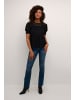 Cream Kurzarm-Bluse CRRemi Feminine in Pitch Black