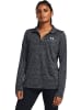 Under Armour Pullover "Tech 1/2 Zip- Twist" in Schwarz
