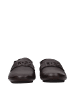 Dolce & Gabbana Braun Leder Slip-On Loafer