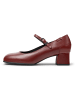 Camper Pumps " Katie " in Medium Red
