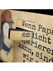 Mr. & Mrs. Panda Befüllbarer Adventskalender Wenn Papa es nicht ... in Weiß