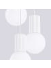 Nice Lamps Pendelleuchte ORBITAL 3 white H 125 cm