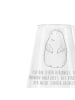 Mr. & Mrs. Panda Glas mit Gravur Murmeltier mit Spruch in Transparent
