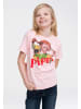 Logoshirt T-Shirt Pippi Langstrumpf & Herr Nilsson in rosa