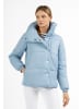 DreiMaster Maritim Wattierte Winterjacke in Hellblau