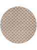 Teppich Boss Kurzflor Teppich Helix 2203, rund - Beige
