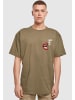 Merchcode Merchcode T-Shirts in olive