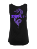 F4NT4STIC Damen Tanktop Drache Japan in schwarz