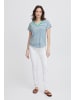 Fransa T-shirt FRFEPORSI Regular fit in Beaucoup Blue mix