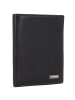 Greenland Nature Black Nappa Geldbörse RFID Leder 9,5 cm in schwarz