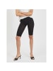 Vila Shorts 'Seam' in Schwarz