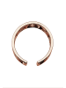 Elli Ring 925 Sterling Silber Zahlen, Zahl, Geo in Rosegold