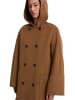 Marc O'Polo Kapuzen-Mantel relaxed in warm brown