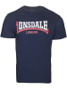 Lonsdale T-Shirt "Two Tone" in Blau