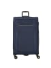D&N Travel Line 9704 4 Rollen Trolley L 78 cm mit Dehnfalte in dark blue