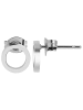Adeliás Damen Ohrringe – Ohrstecker aus Edelstahl in silber