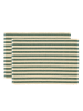 SÖDAHL Tischset Statement Stripe in Green